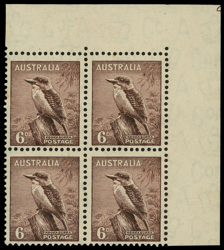 Australia SG 172 Plate 2 block mint
