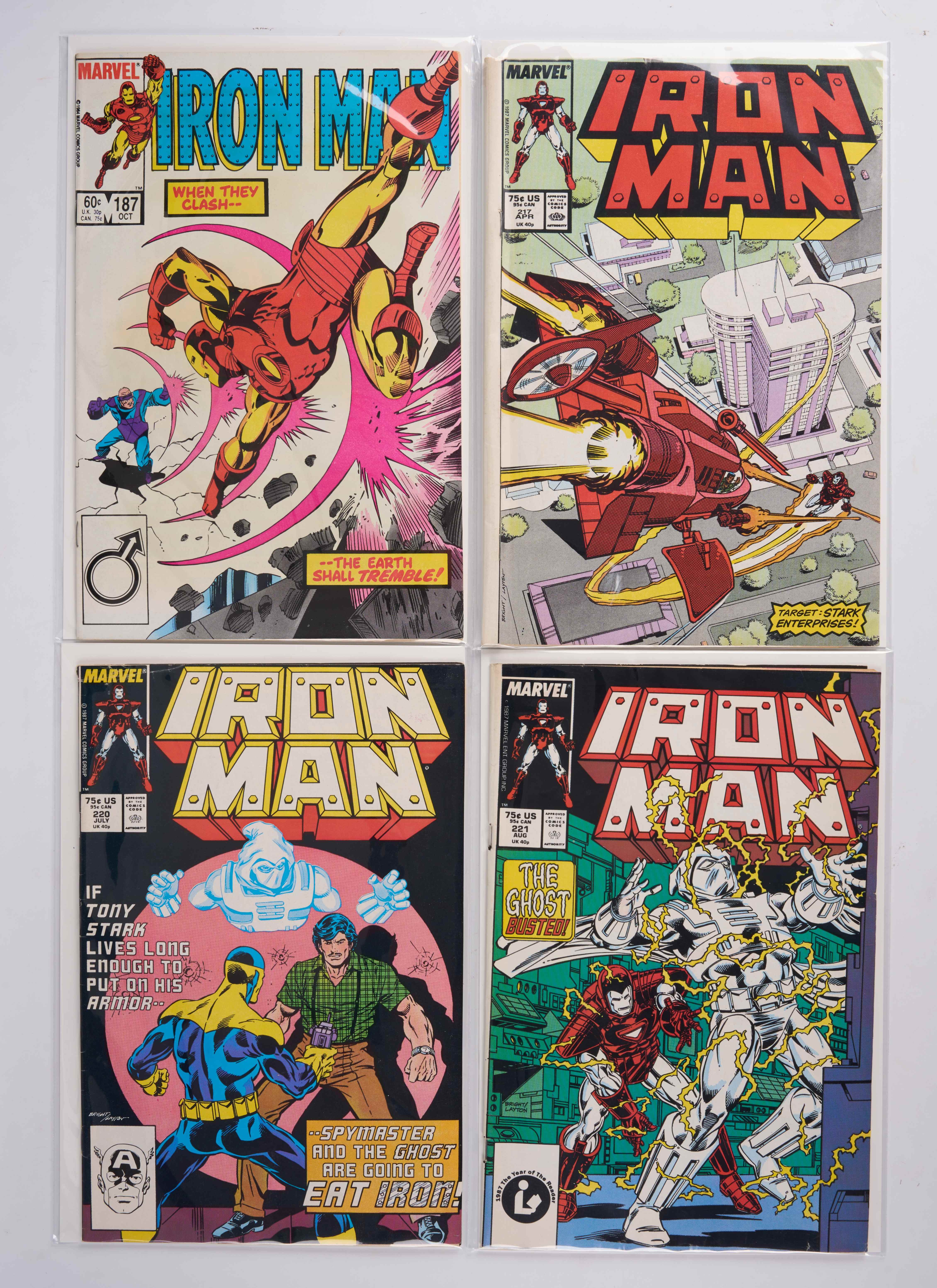Iron Man (Marvel Comics, 1984-1990) Bundle of 28 Issues