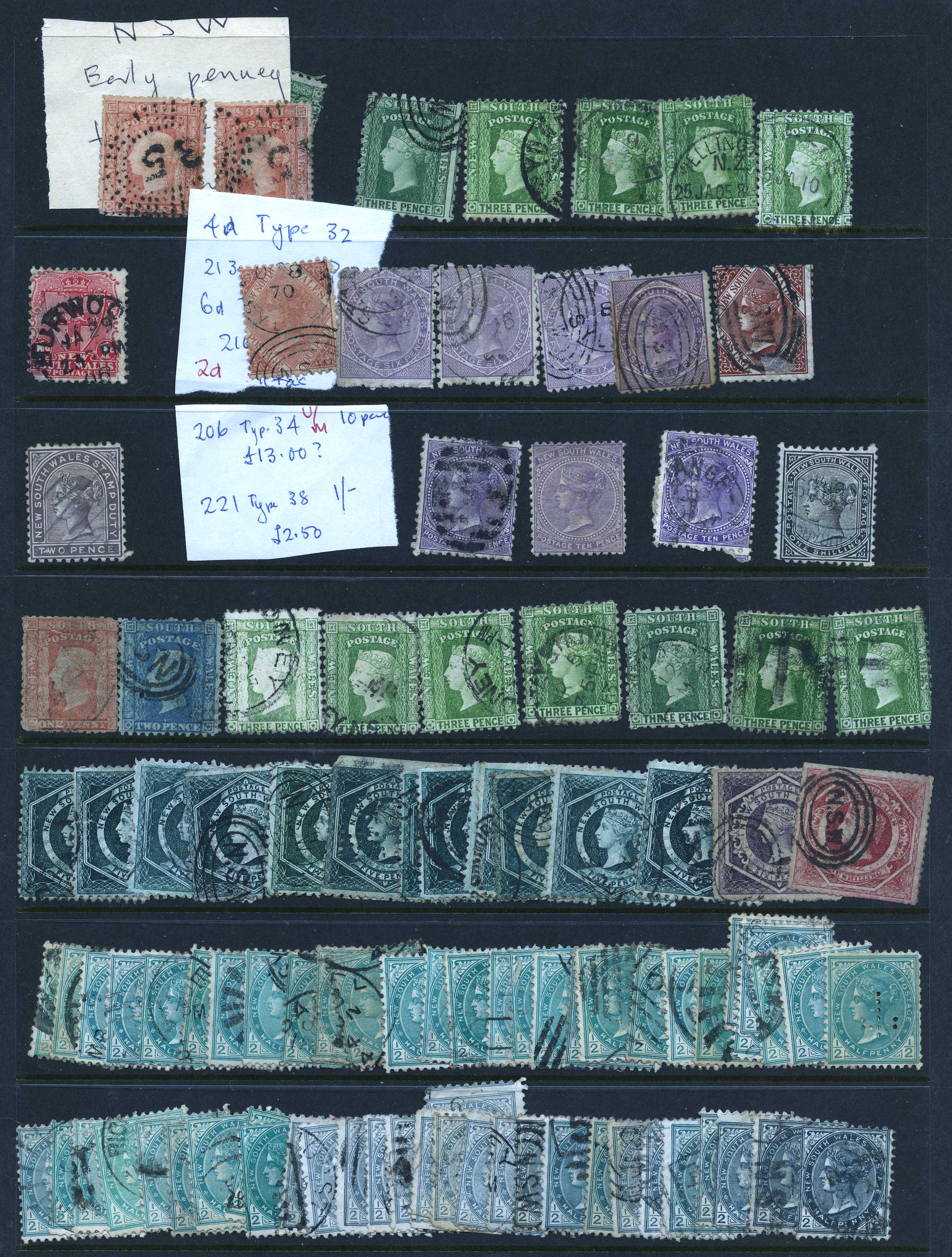 Australia and States mint and used collection...