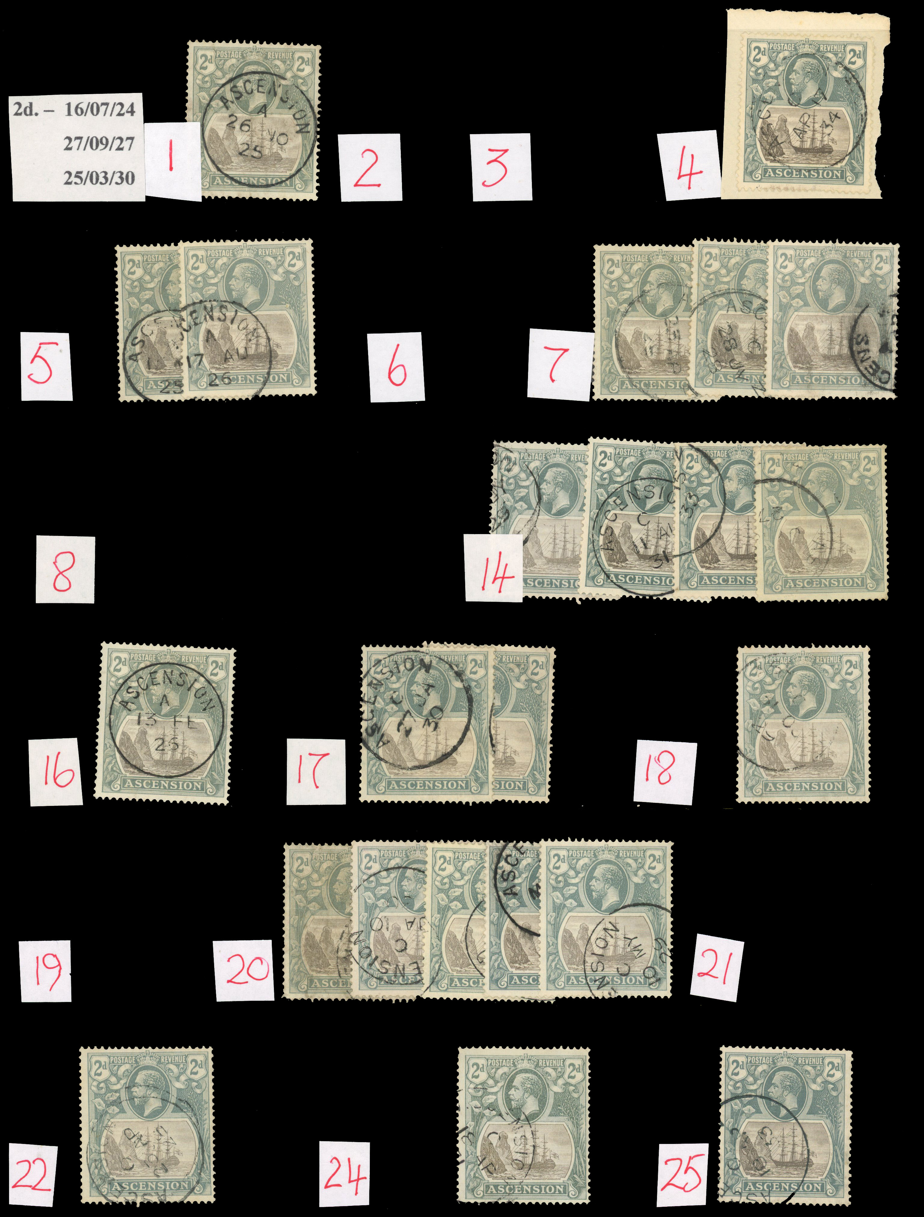 Ascension SG 13 positioned examples used