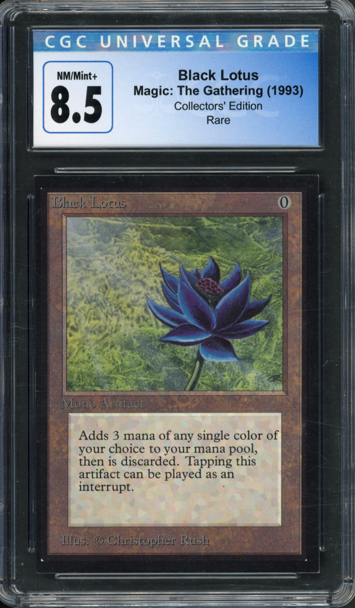 CGC 8.5 Black Lotus Collectors Edition