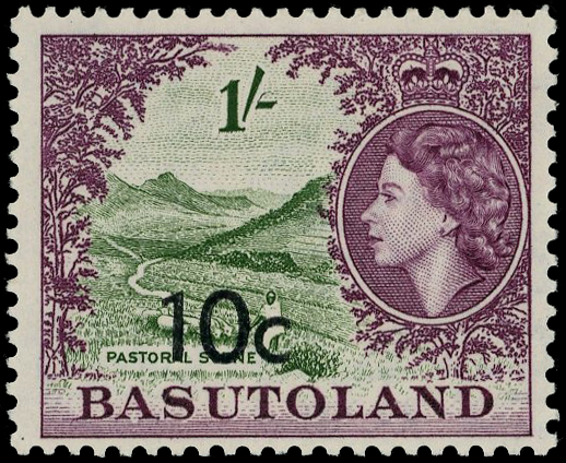 Basutoland SG 64a mint