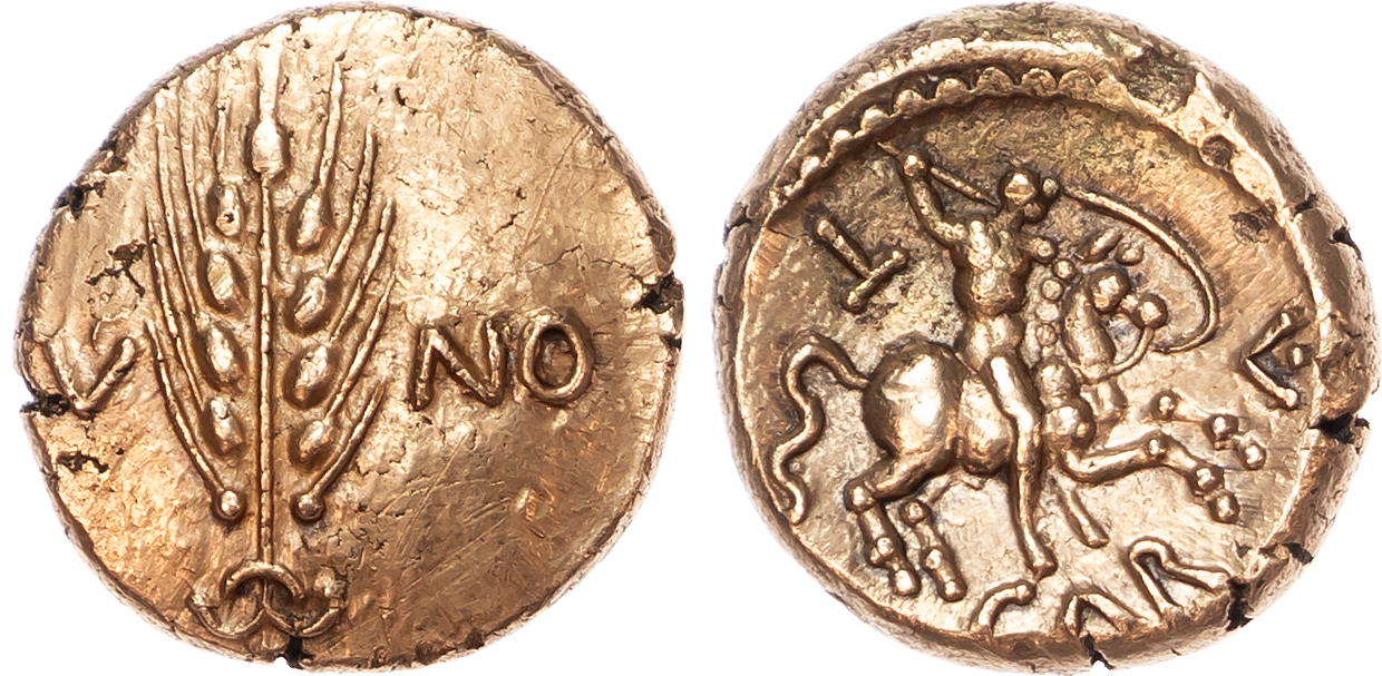 Atrebates and Regini, Caratacus (c. AD 40-51) AV Stater, 5.35g.