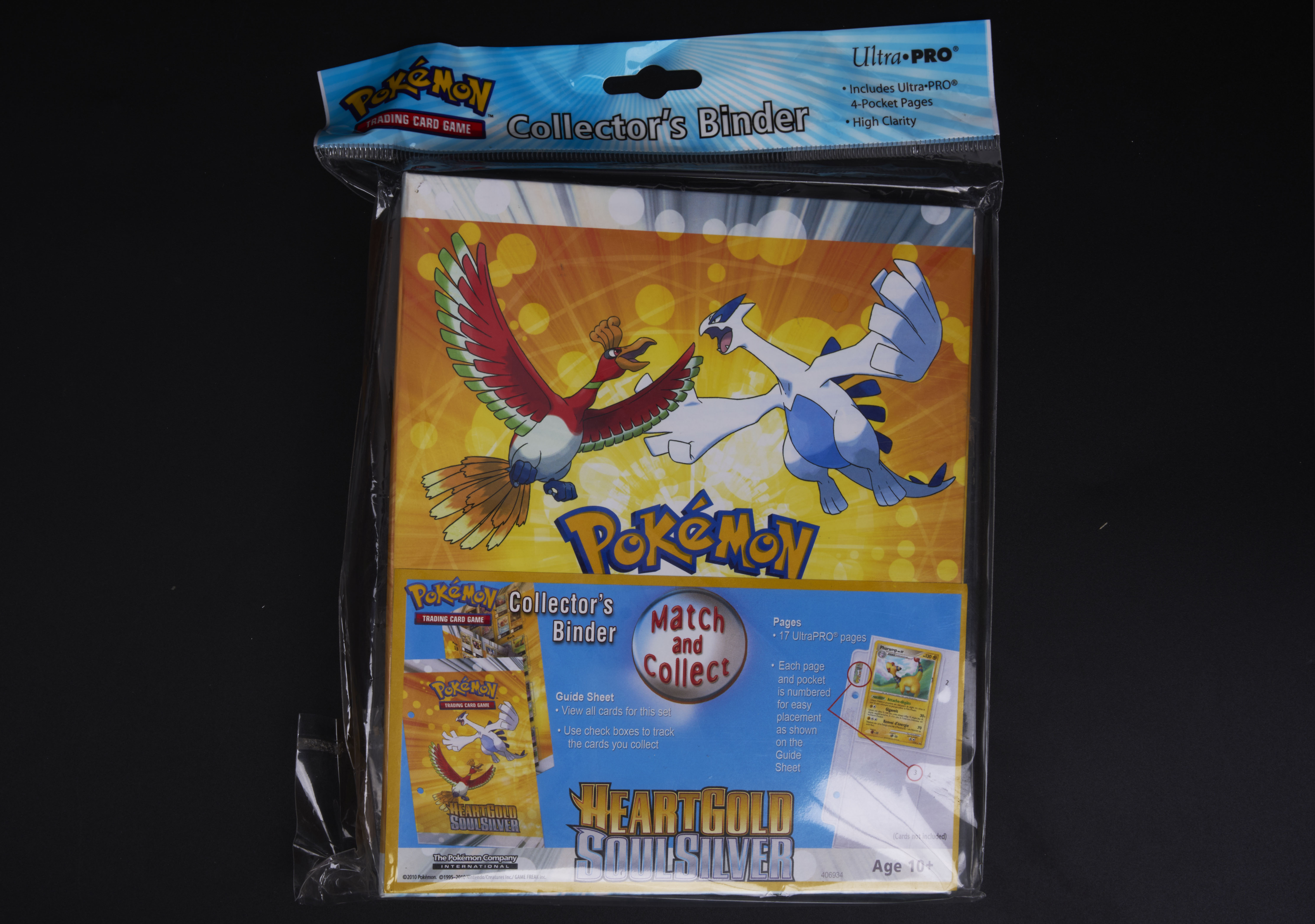 <p>Pokémon Ultra Pro Heartgold Soulsilver Collector's Binder</p>