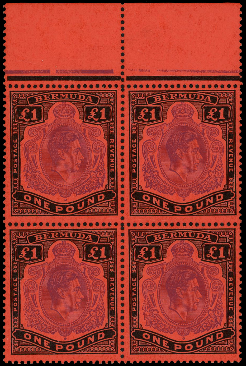 Bermuda SG 121d block mint
