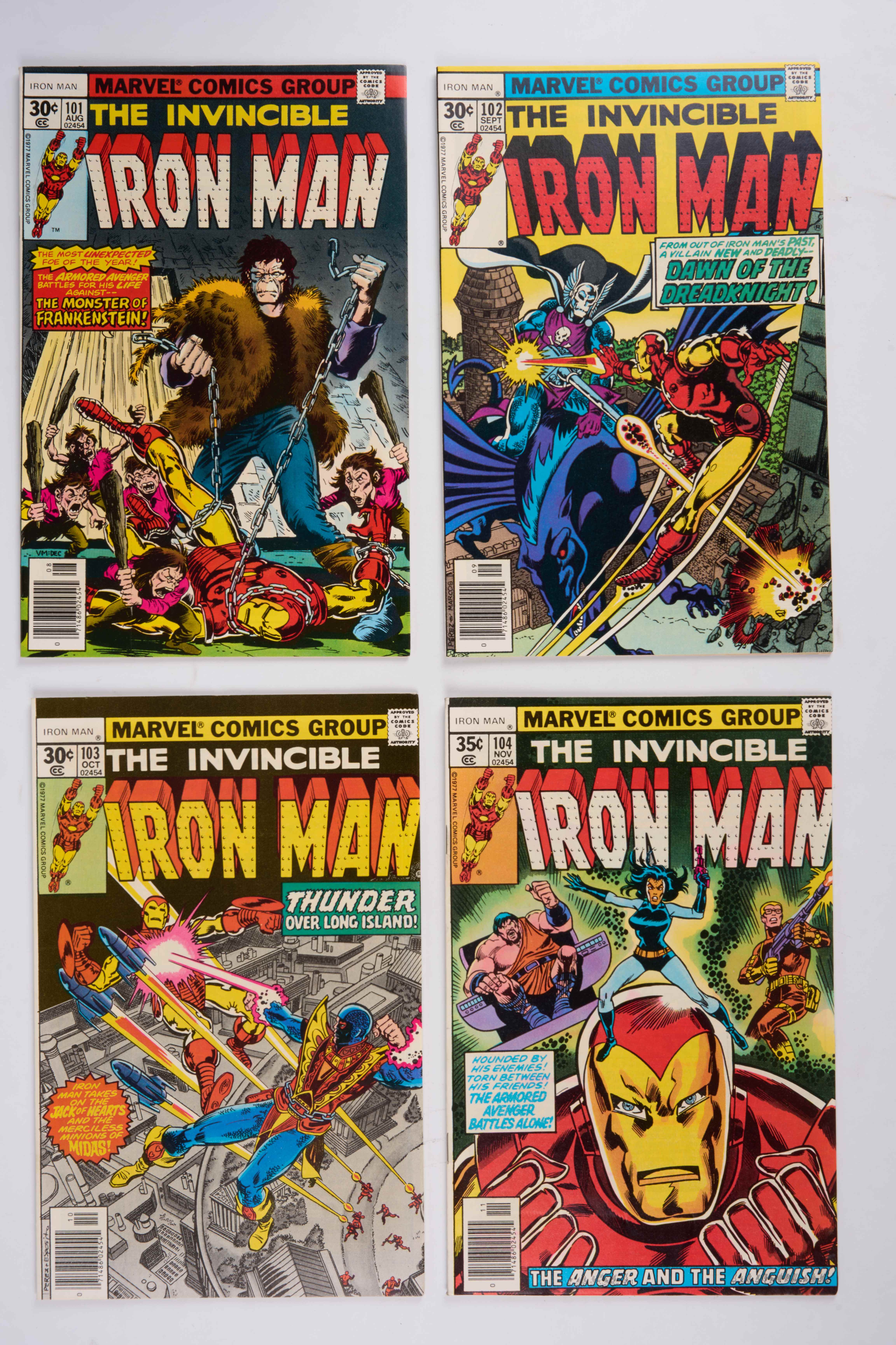 Iron Man Vol 1 Bundle (Marvel Comics, 1977-78) Bundle of 19