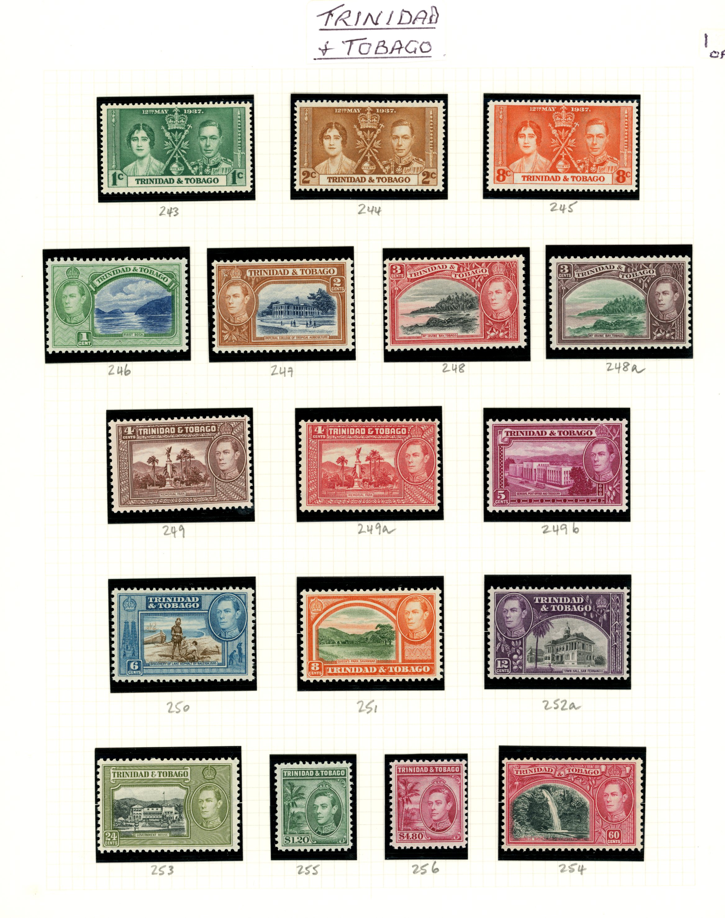 1937-50 KG VI collection (31) on...