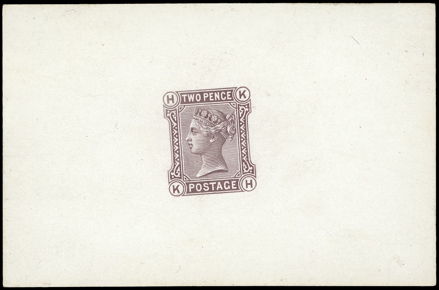 Great Britain 1879-80 Tender Essay DLR 2d die proof SG 168var