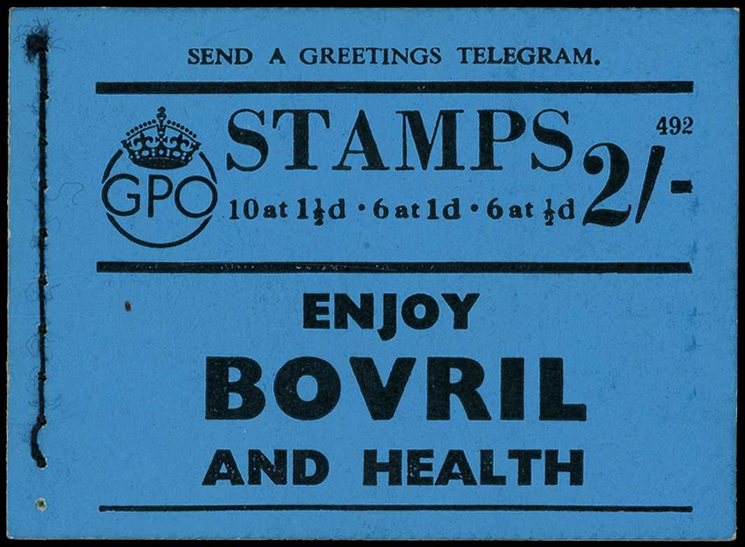 1938 2s Booklet (Edition No. 492). A very...