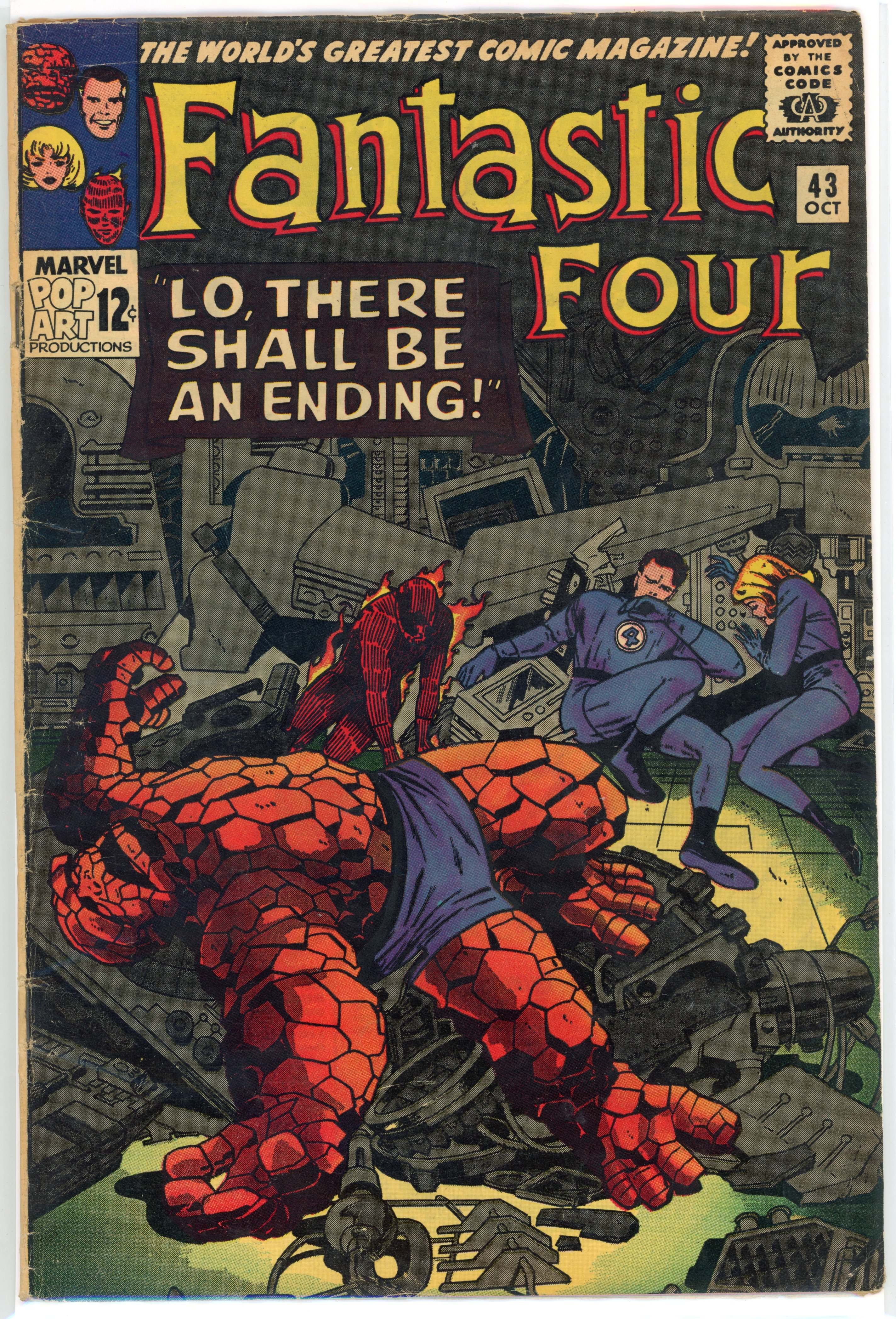 Fantastic Four #43 (Marvel Comics, 1965)