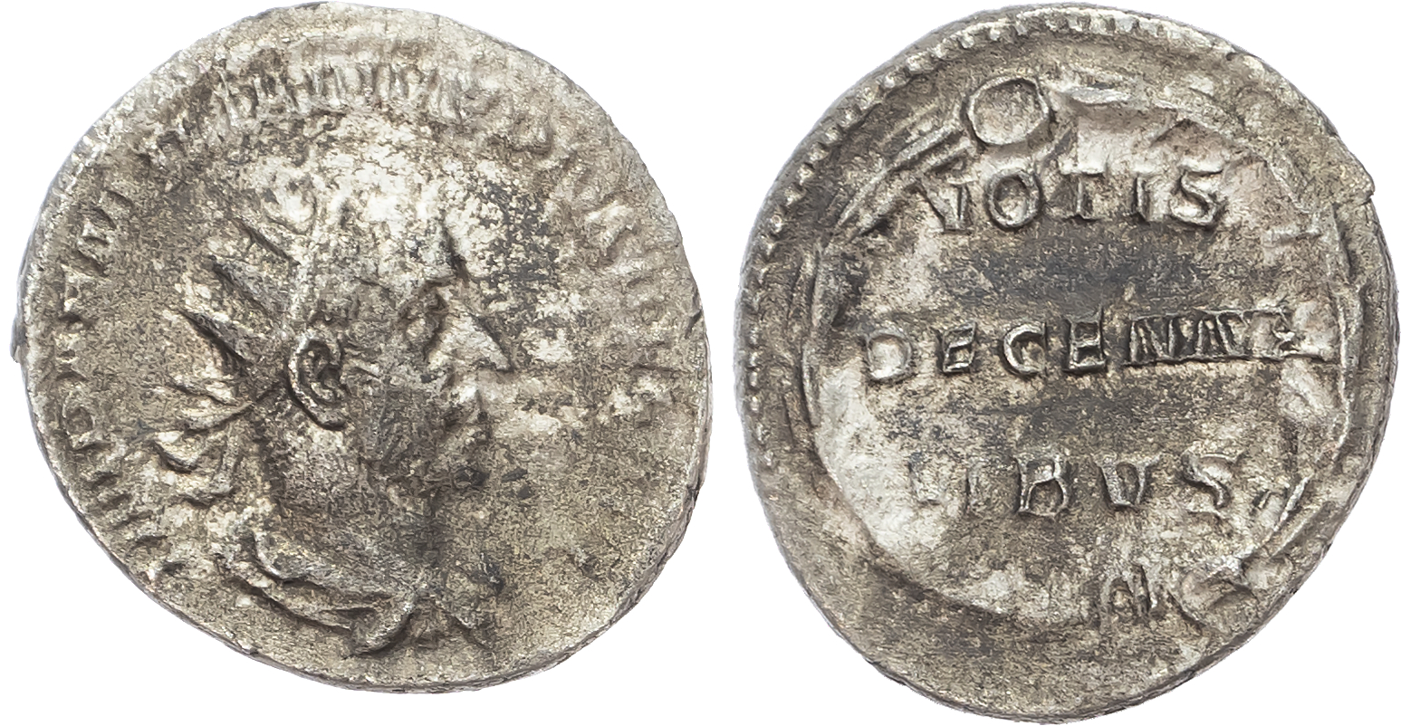 Aemilian (AD 253), AR Antoninianus, Rome, 3.14g. 