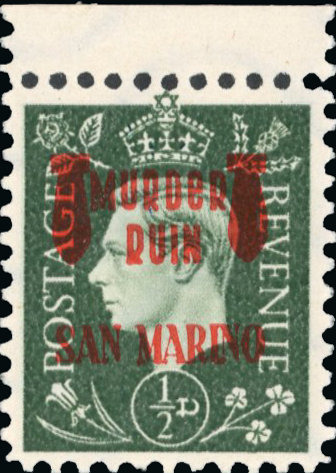 German Propaganda Forgeries; San Marino set unused