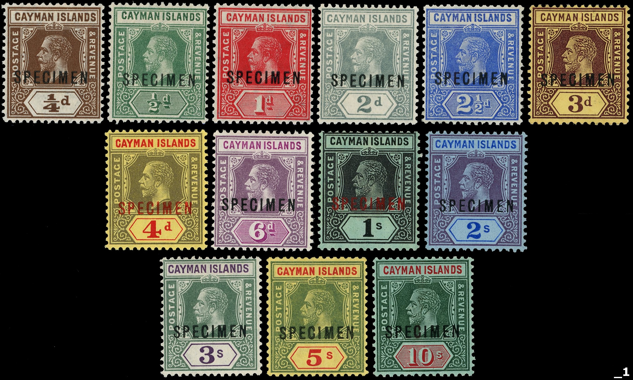 Caymans SG 40s-52s...