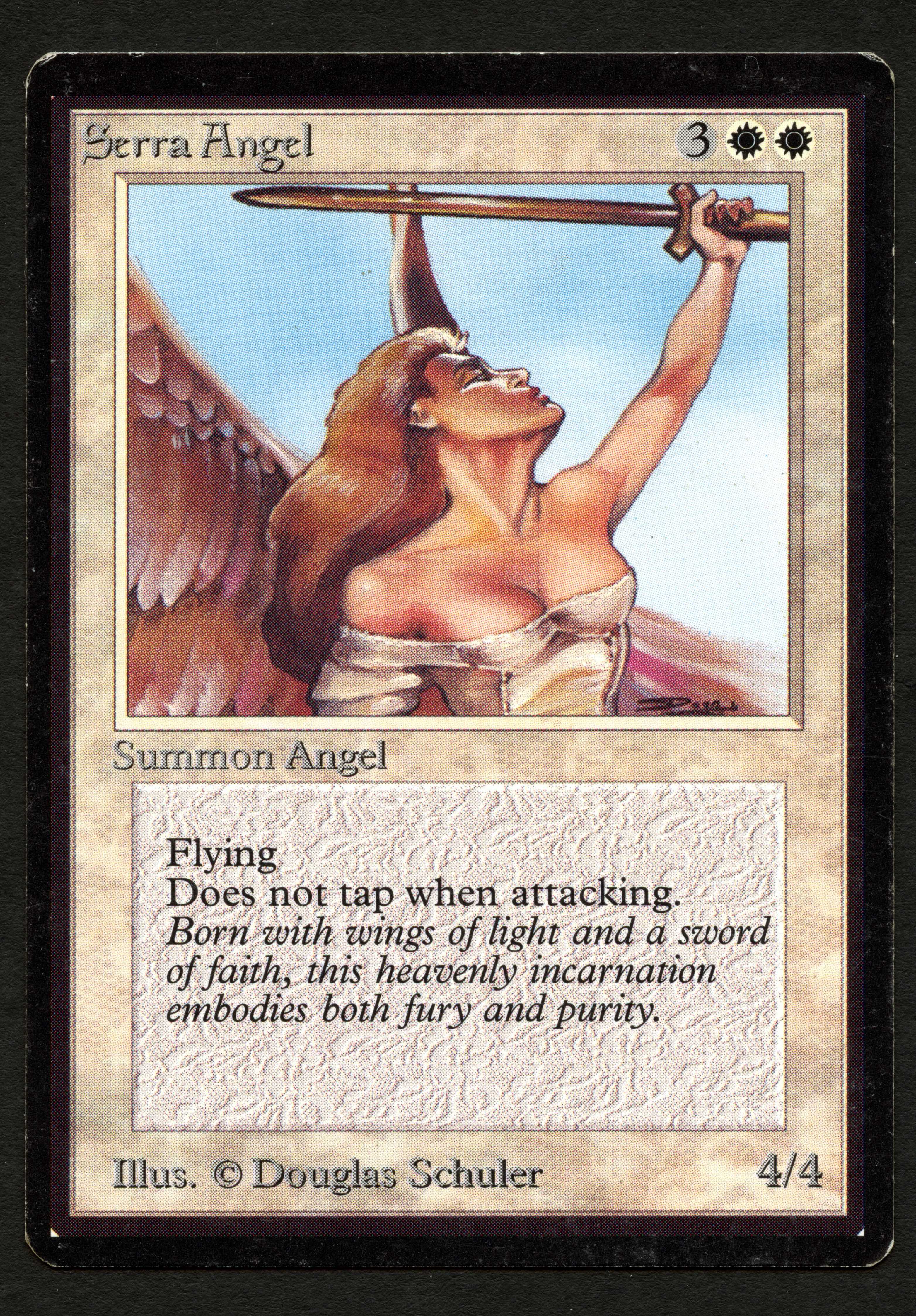 Serra Angel - BETA - Excellent / Light Play Condition