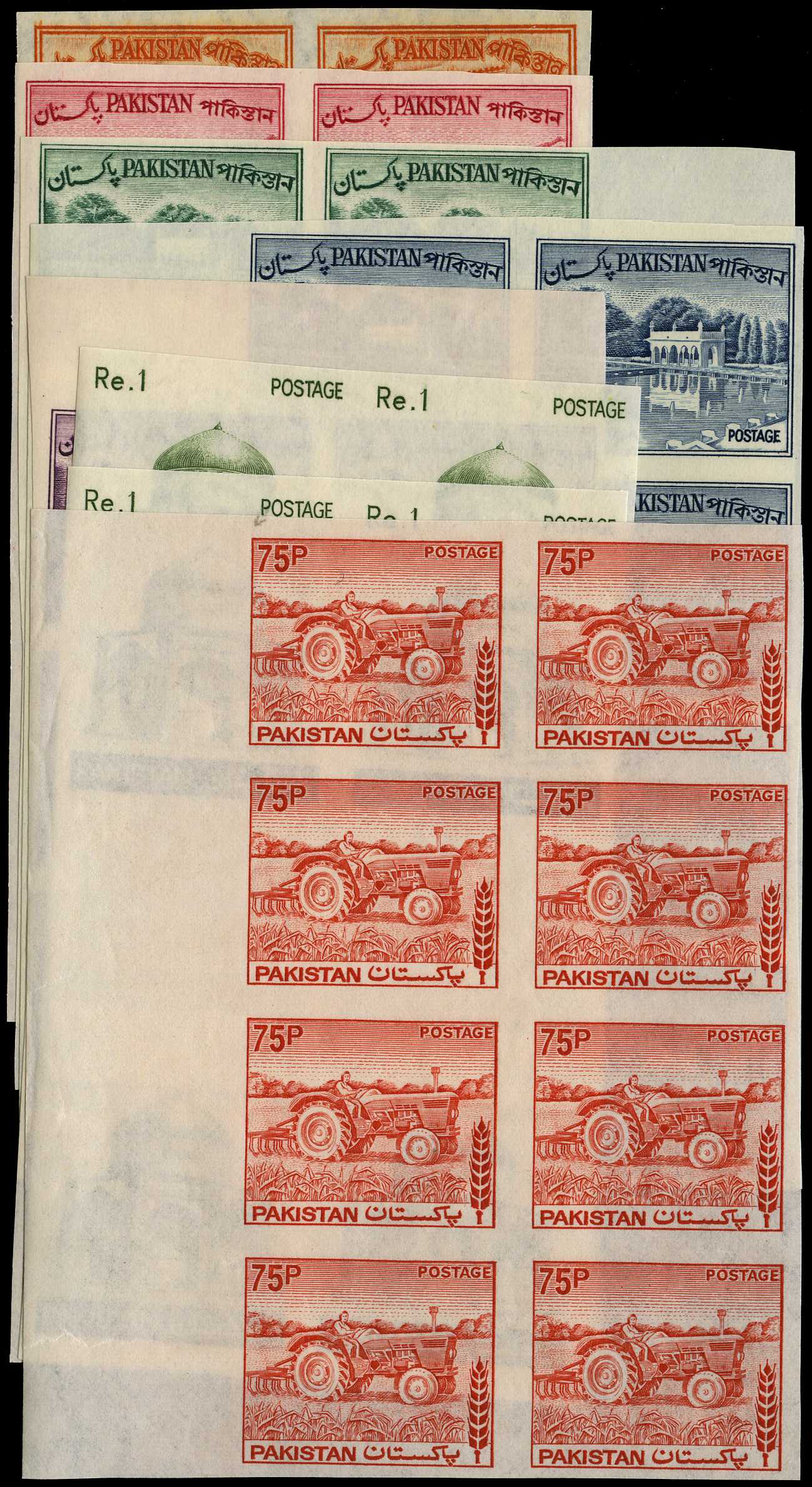 1962-70 2p, 20p, 25p and 40p plus 1963-79 2r...