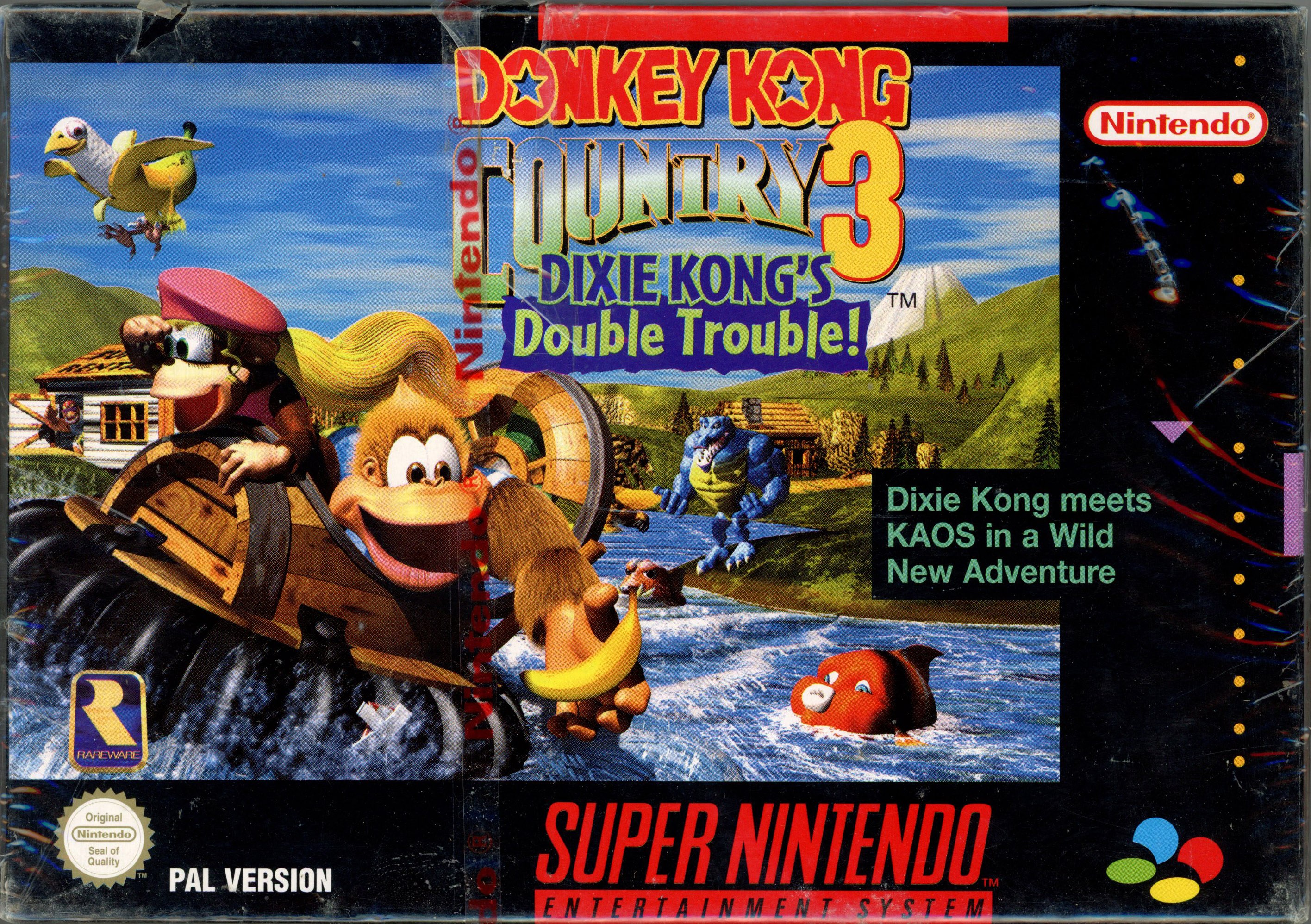 Nintendo - Donkey Kong Country 3 - SNES - Sealed 