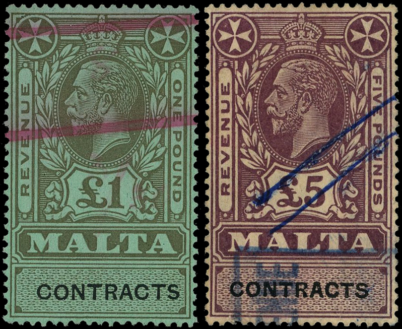 Malta Contract revenue selection to £5