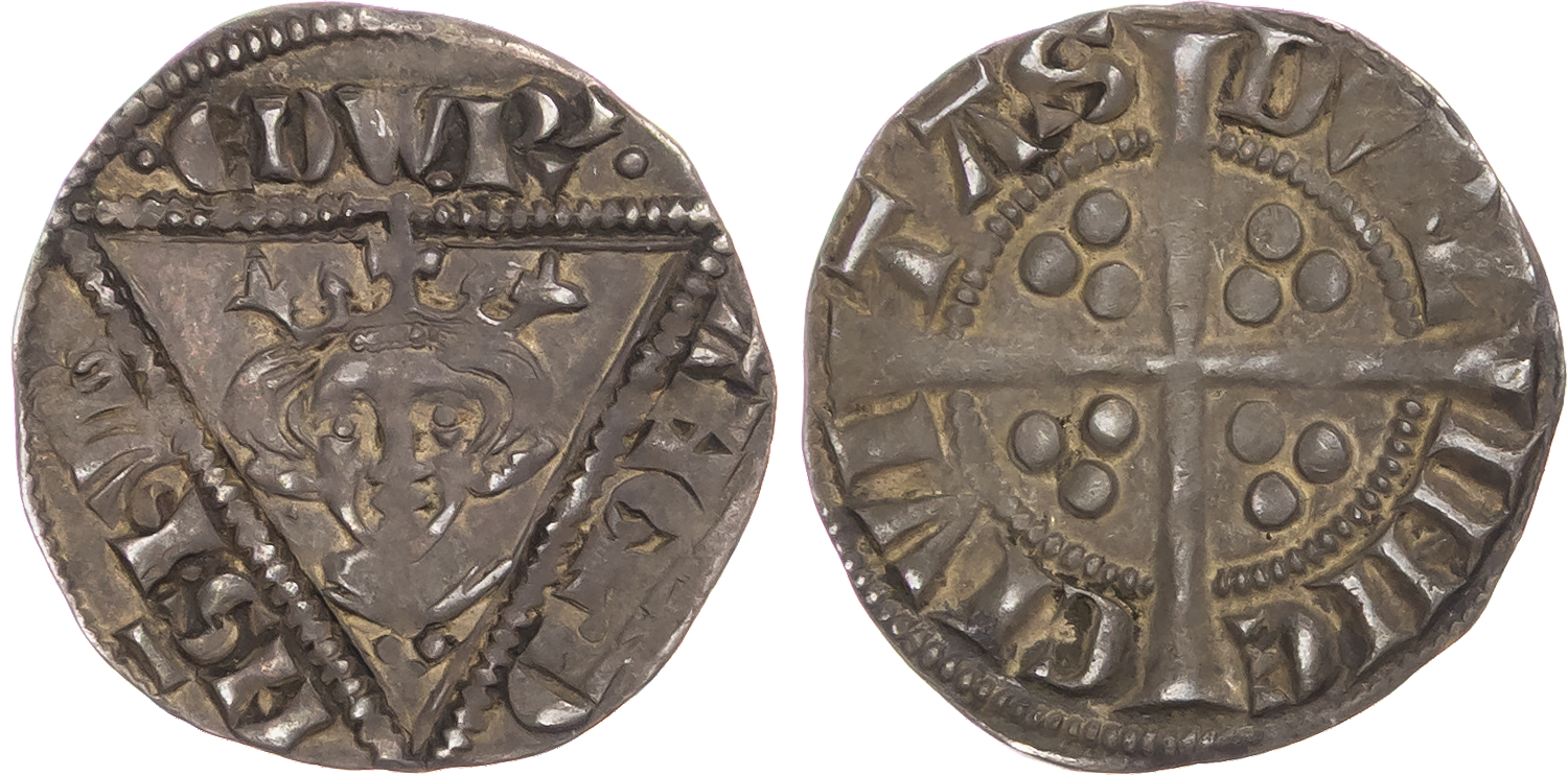 Ireland, Edward I (1272-1307), Second Coinage (1279-1302), AR Penny, Dublin mint, Class Ib.