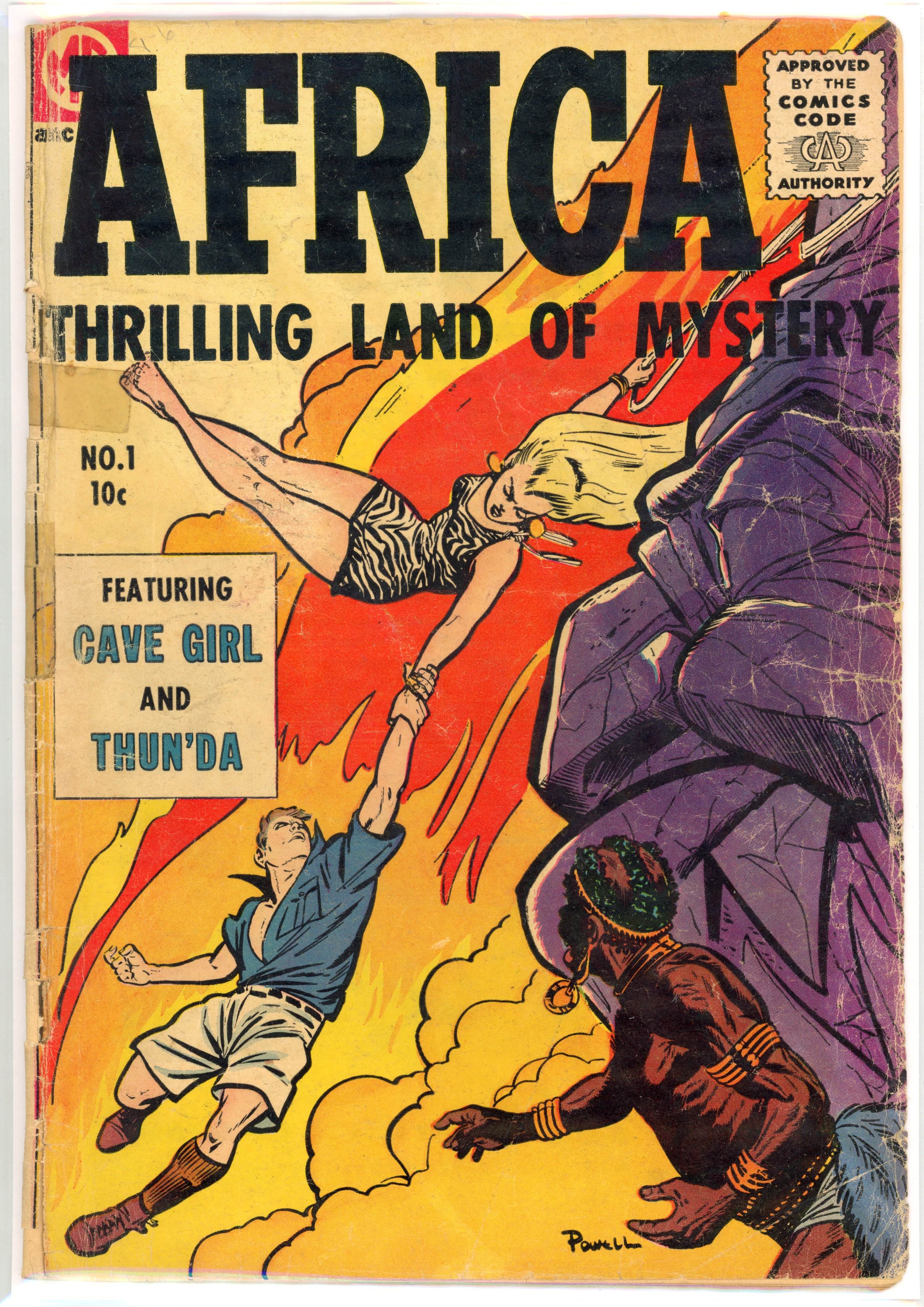 Africa #1 (Magazine Enterprises, 1954)