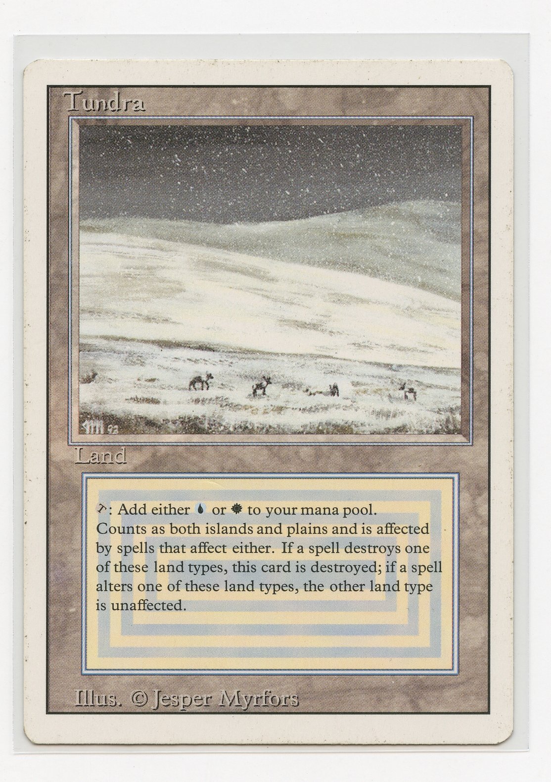 Tundra - Revised Dual Land (EX)