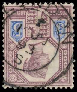 1888 5d "Jubilee" (Die II, Wmk. Inverted)....