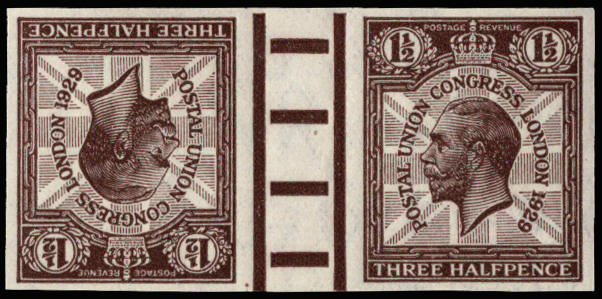 GB 1929 SG 436 imprimatur pair