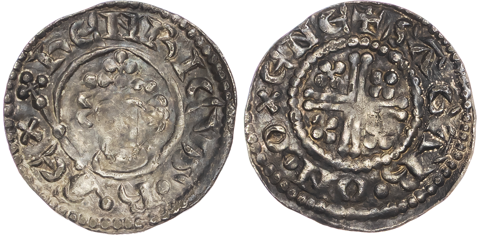 Henry II (1154-1189), AR Penny, Short Cross Coinage (1180-1189), Class 1b, Oxford mint, Sagar as moneyer.