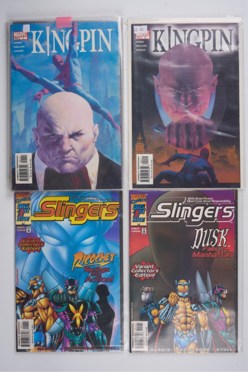 Pulse, Kingpin, Slingers, Amazing Fantasy & Vision The Dream (Marvel Comics, 1994-2004) Bundle of 32