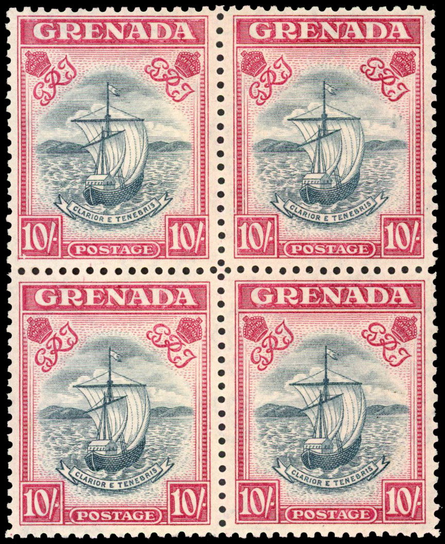 Grenada SG 163c block mint