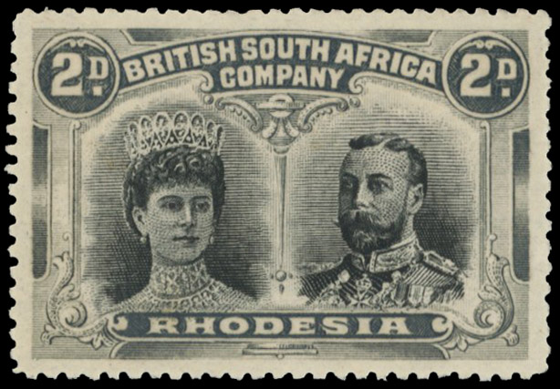 2d black and brownish grey-black RSC E variant, mint