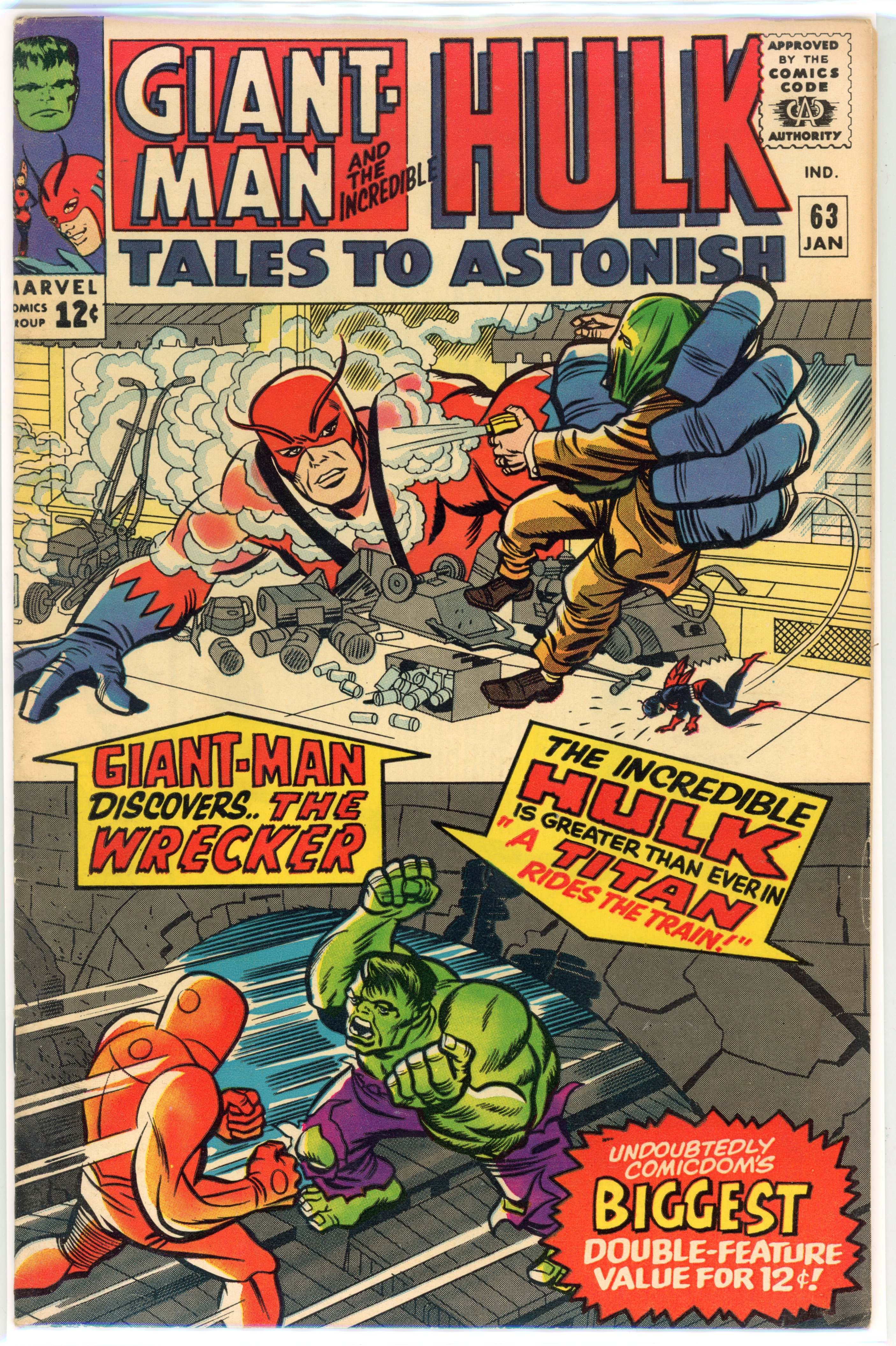 Tales to Astonish #63 (Marvel Comics, 1964) First full appearance and origin of the Leader