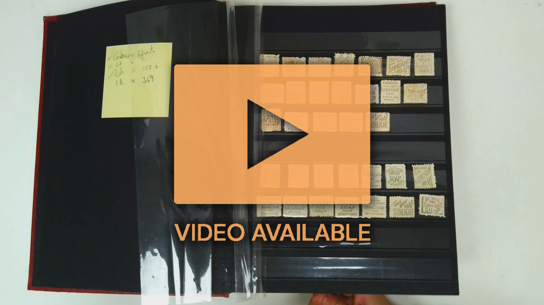 New Zealand 1893 stamps with advertisements used