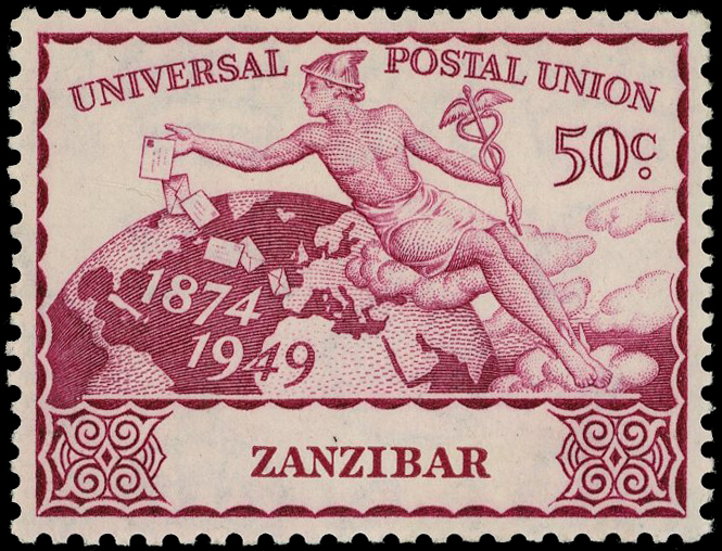 Zanzibar SG 337a mint