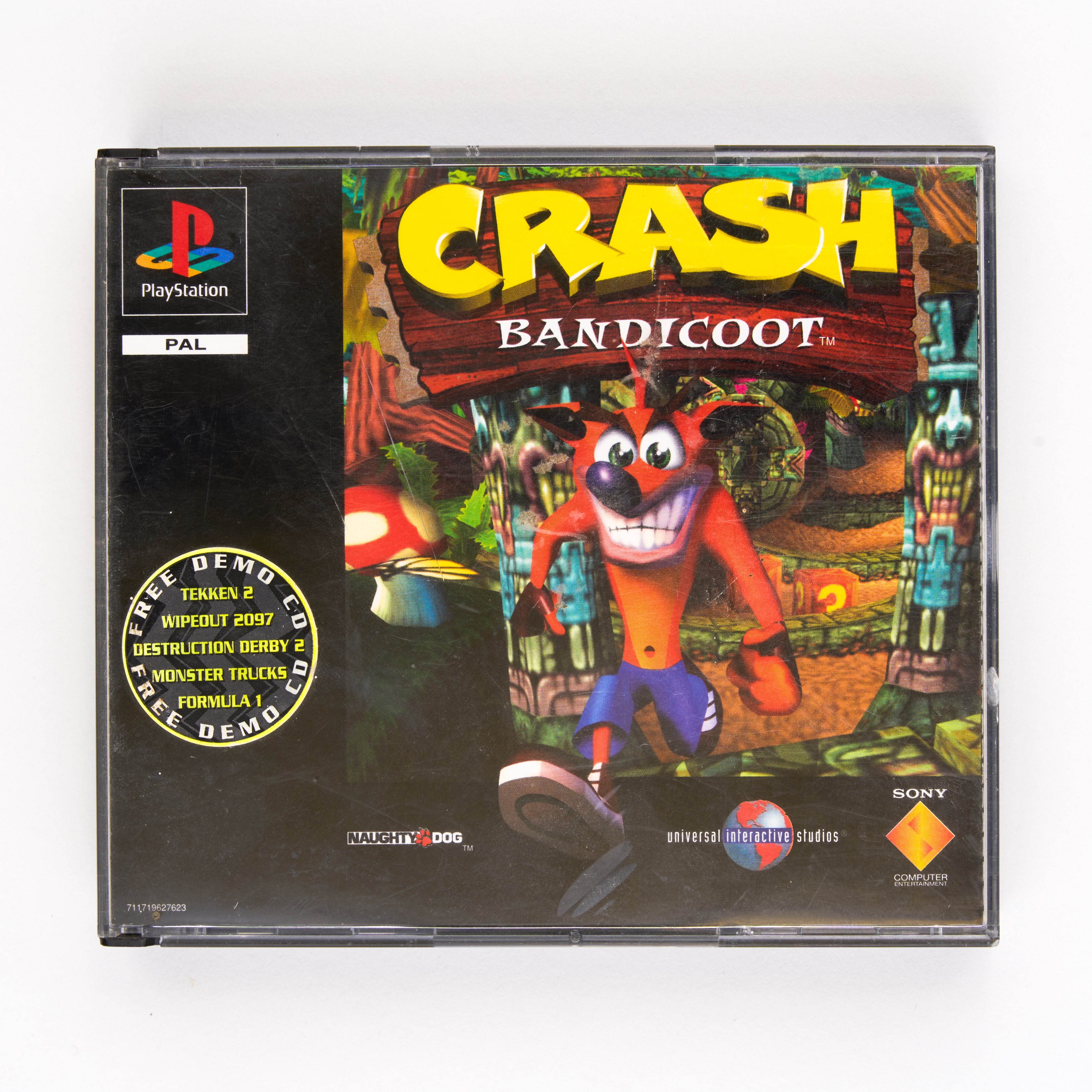 Sony  - Crash Bandicoot PAL - Playstation  - Complete In Box