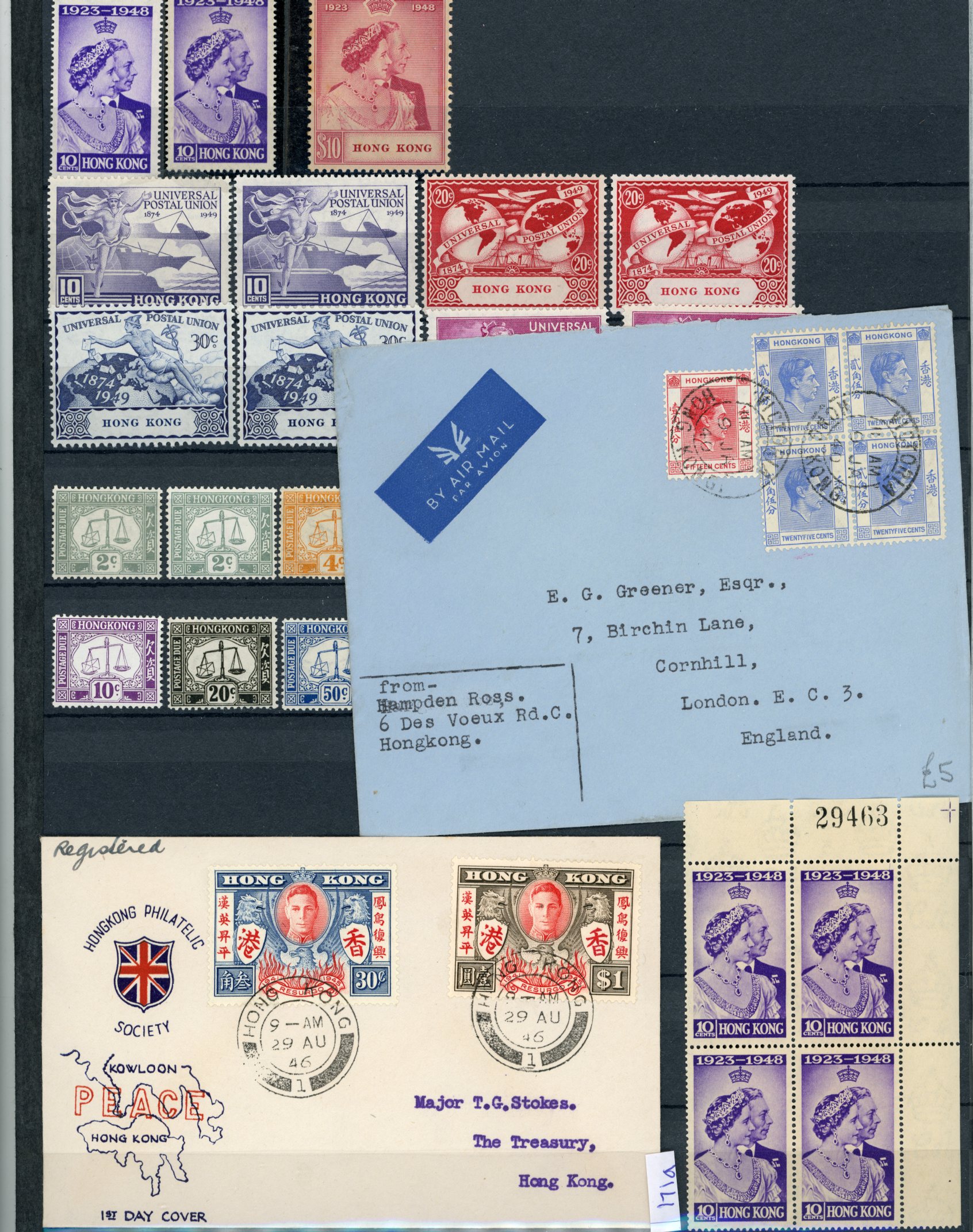 1938-1952 KGVI mint collection on stock...