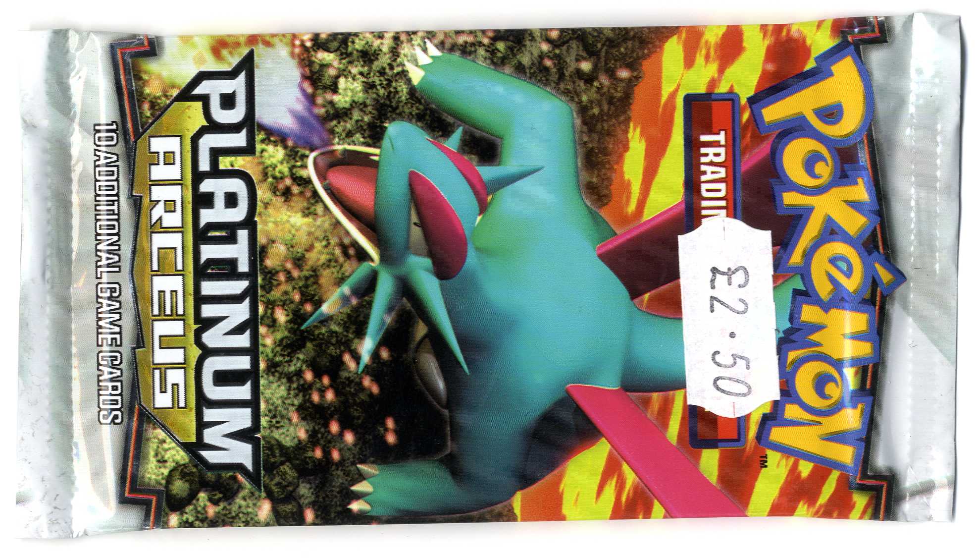 Pokémon Platinum Arceus Sealed booster Pack