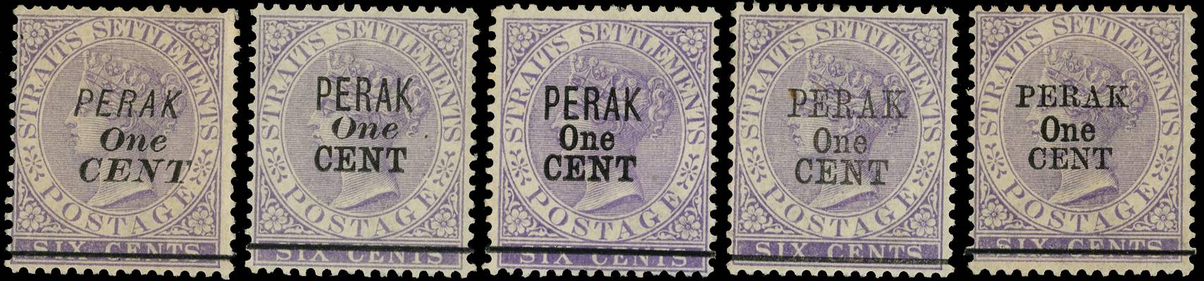 Perak SG 43-7 mint
