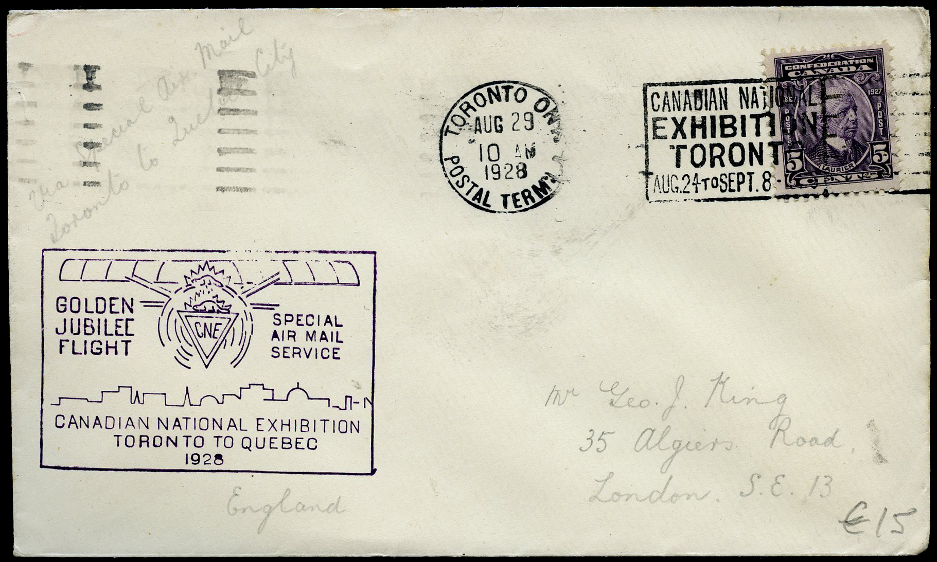 Ex dealear's postal history stock composed of...