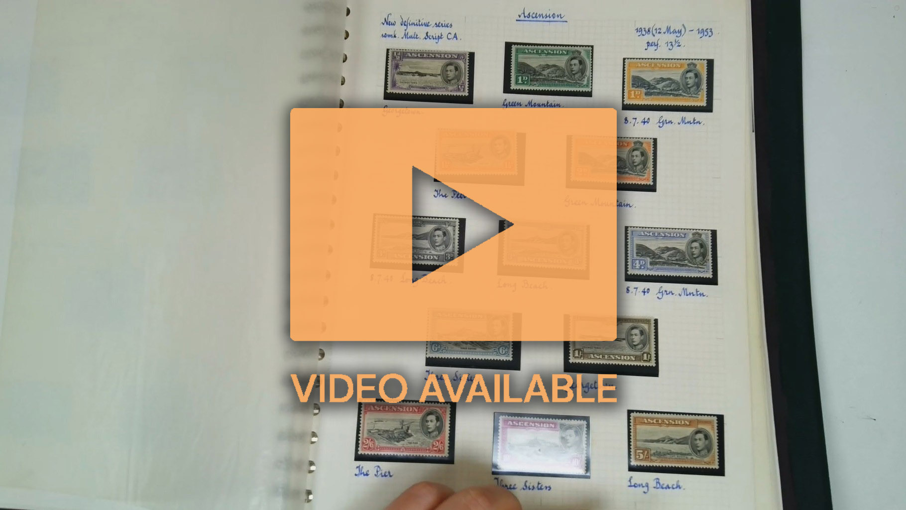 South Atlantic KGV to 1970s collection in three binders