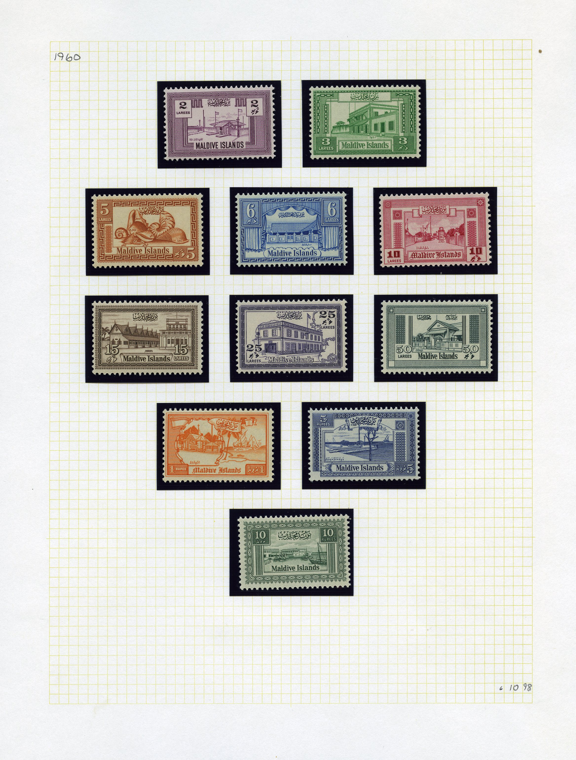 Mainly mint collection on leaves including...