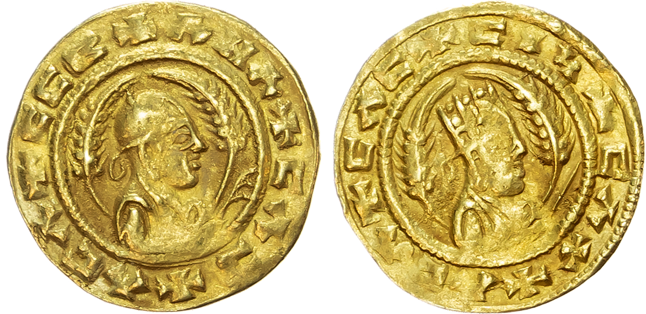 Axum, Ebana (c. AD 460-480) AV Unit, 1.59g.