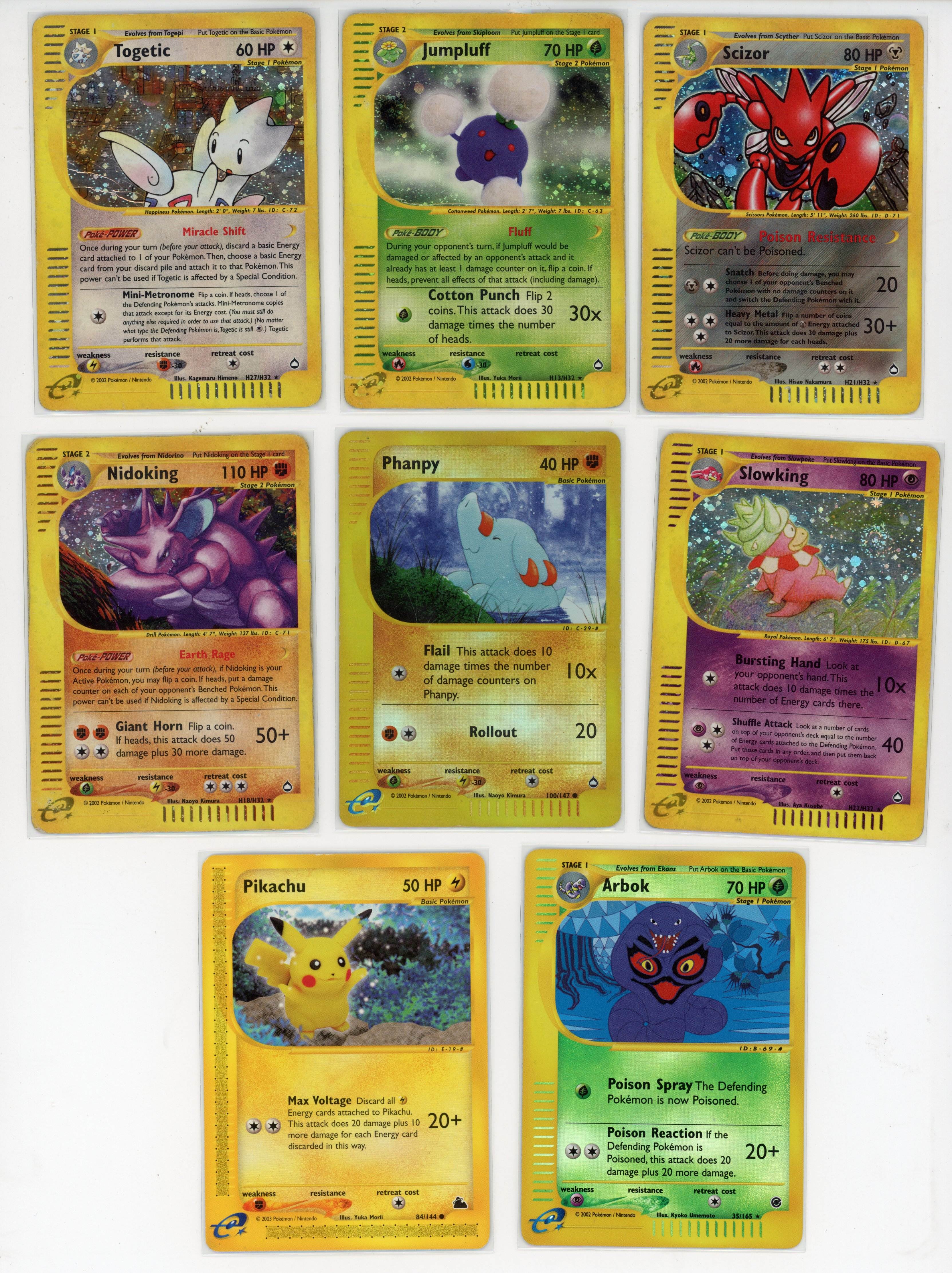 Expedition // Aquapolis // Skyridge Collection