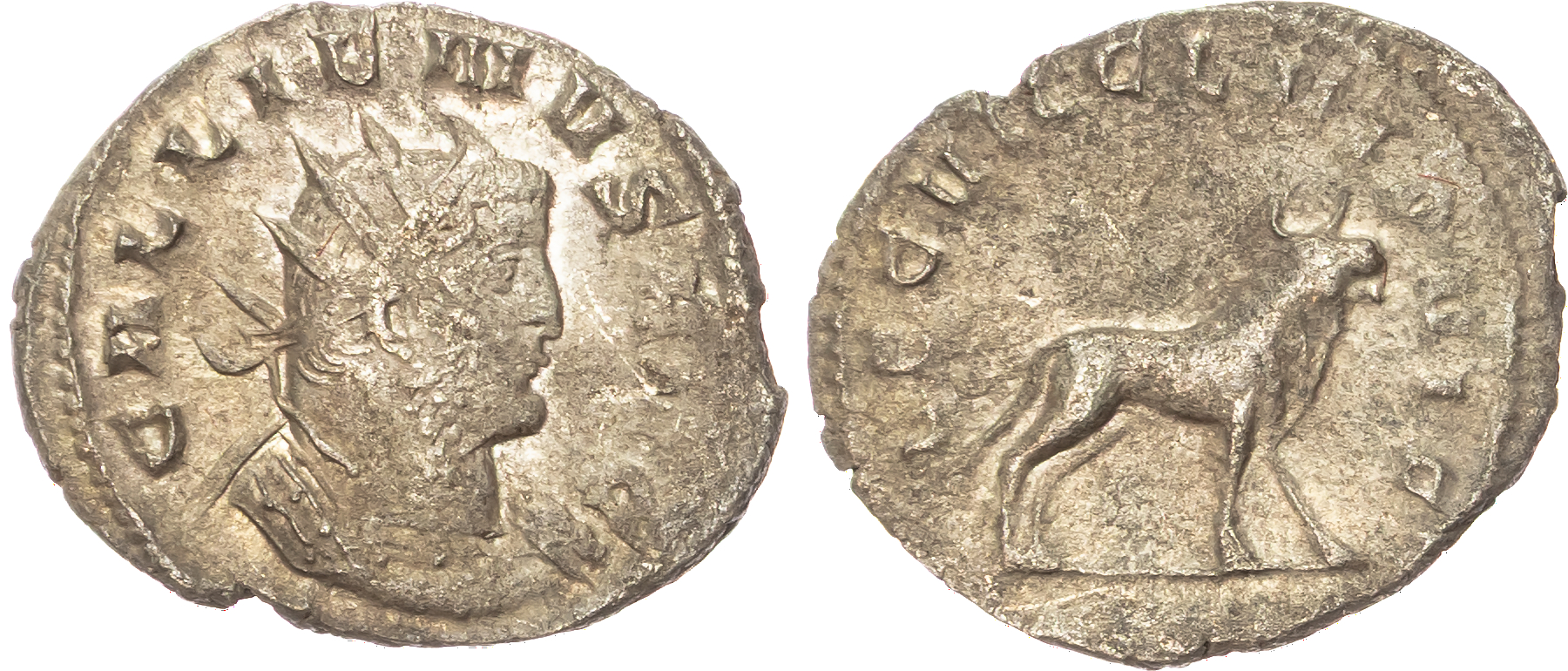 Gallienus (AD 253-268), Antoninianus, 'Legionary Series', Milan, AD 260-262, 3.20g. 