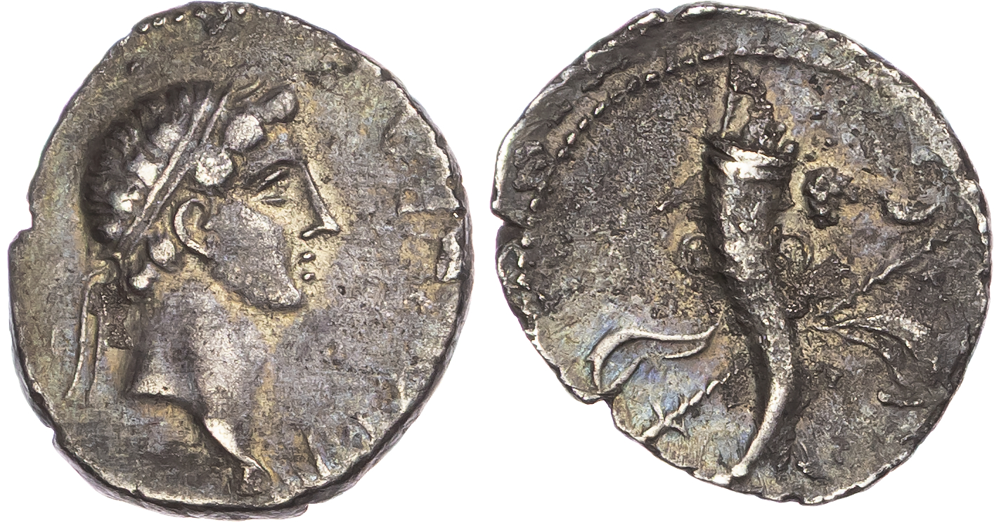 Kings of Mauretania, Juba II (25 BC – AD 24) AR Denarius