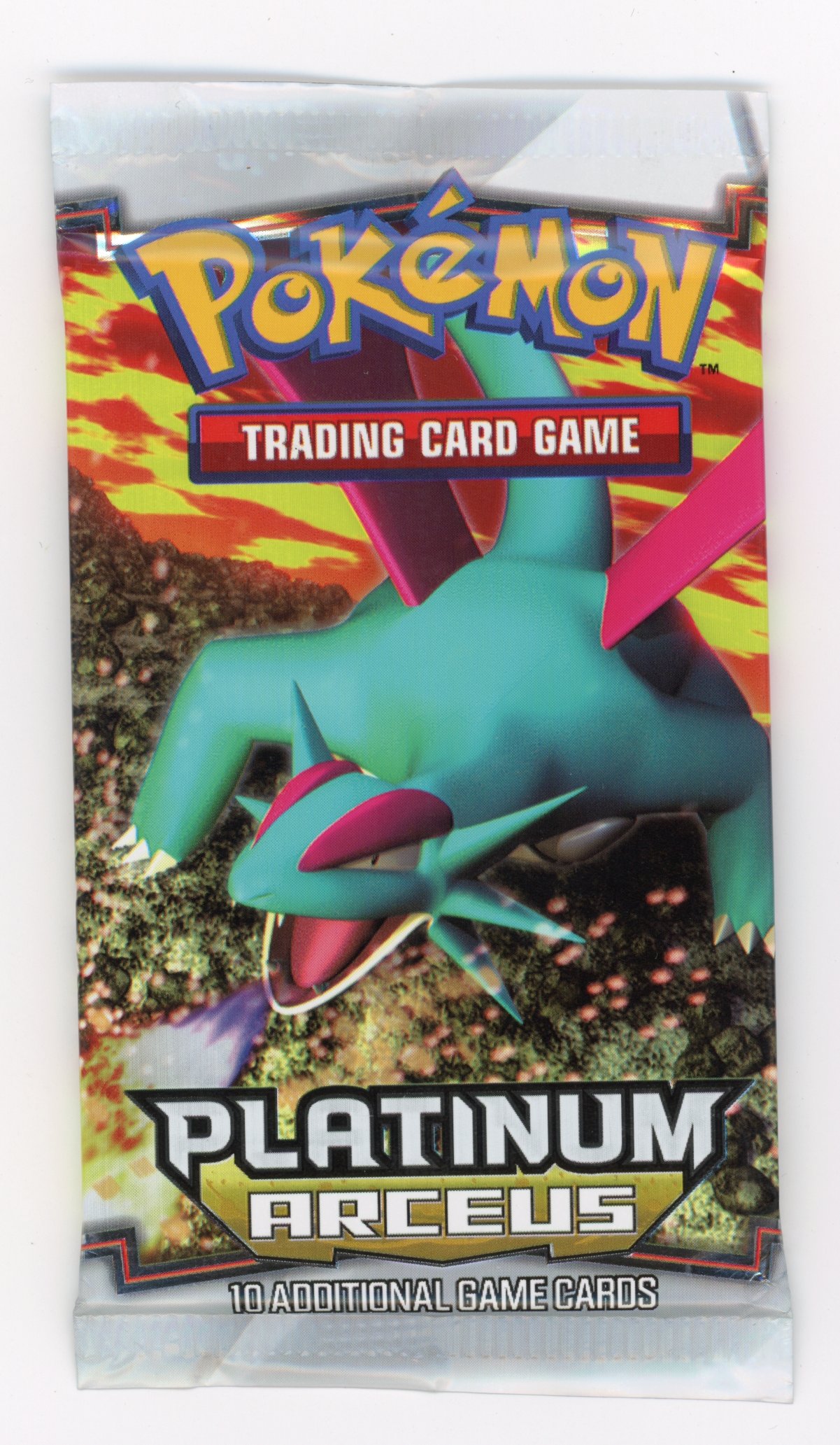 Platinum Arceus Booster Pack (2009) - Salamence Artwork