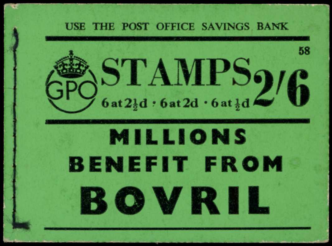 1940 2s6d Booklet (Edition No.58). A very...