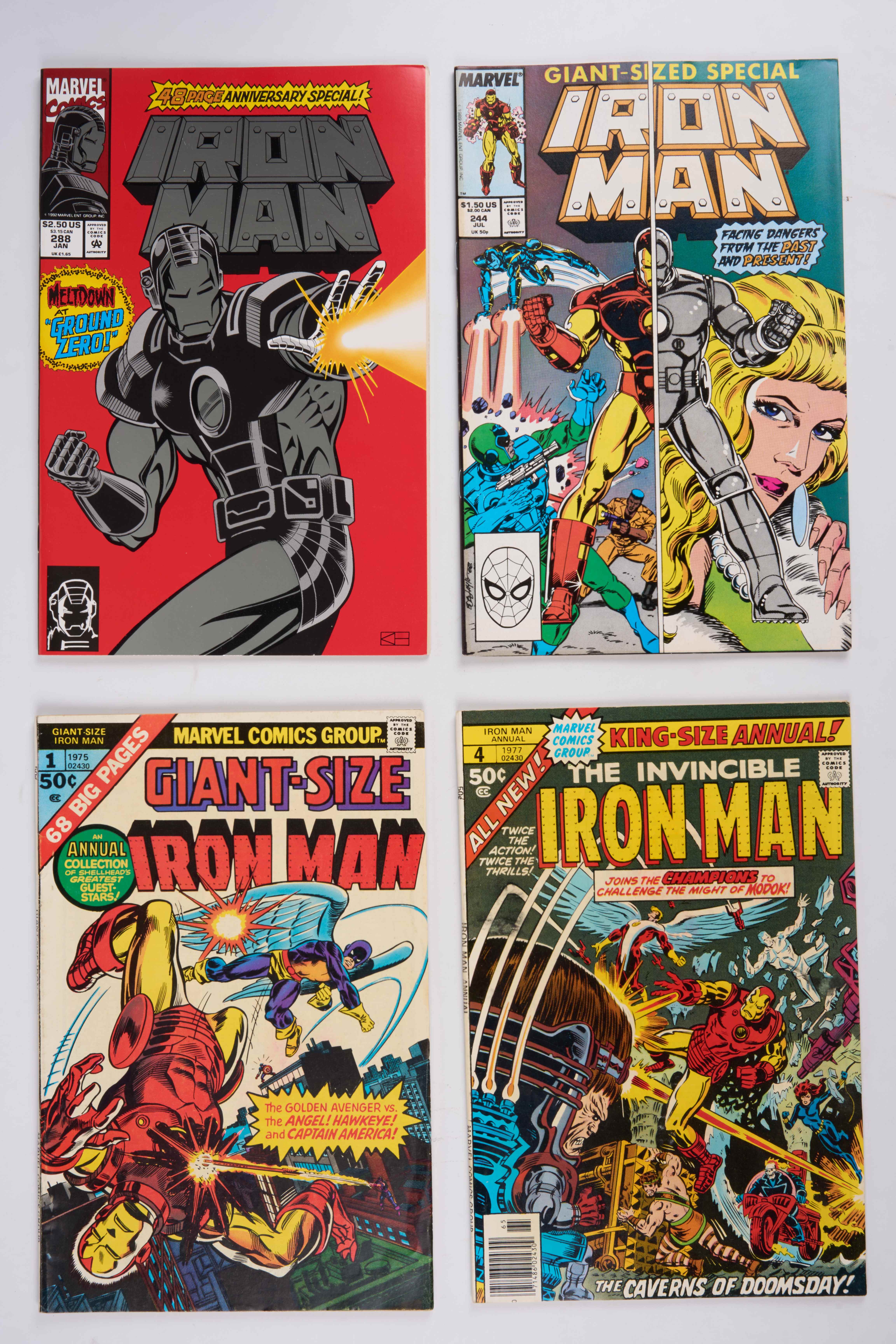 Iron Man Special & Giant Size Bundle (Marvel Comics, 1970-93) Bundle of 7