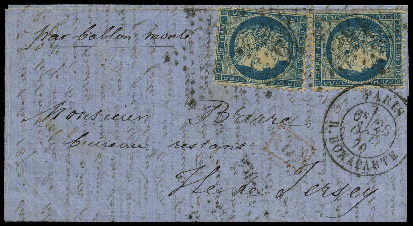 Twenty-first Balloon of the Siege: 1870...