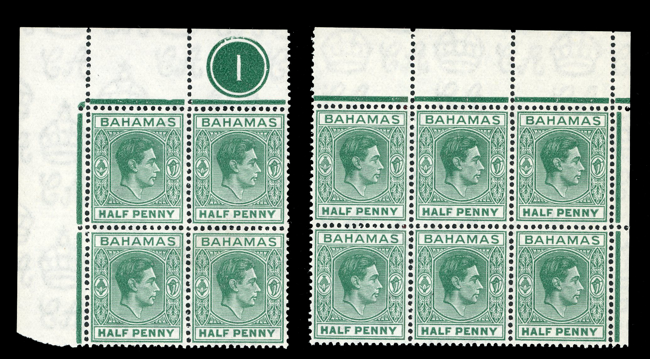 Bahamas SG 149d blocks mint