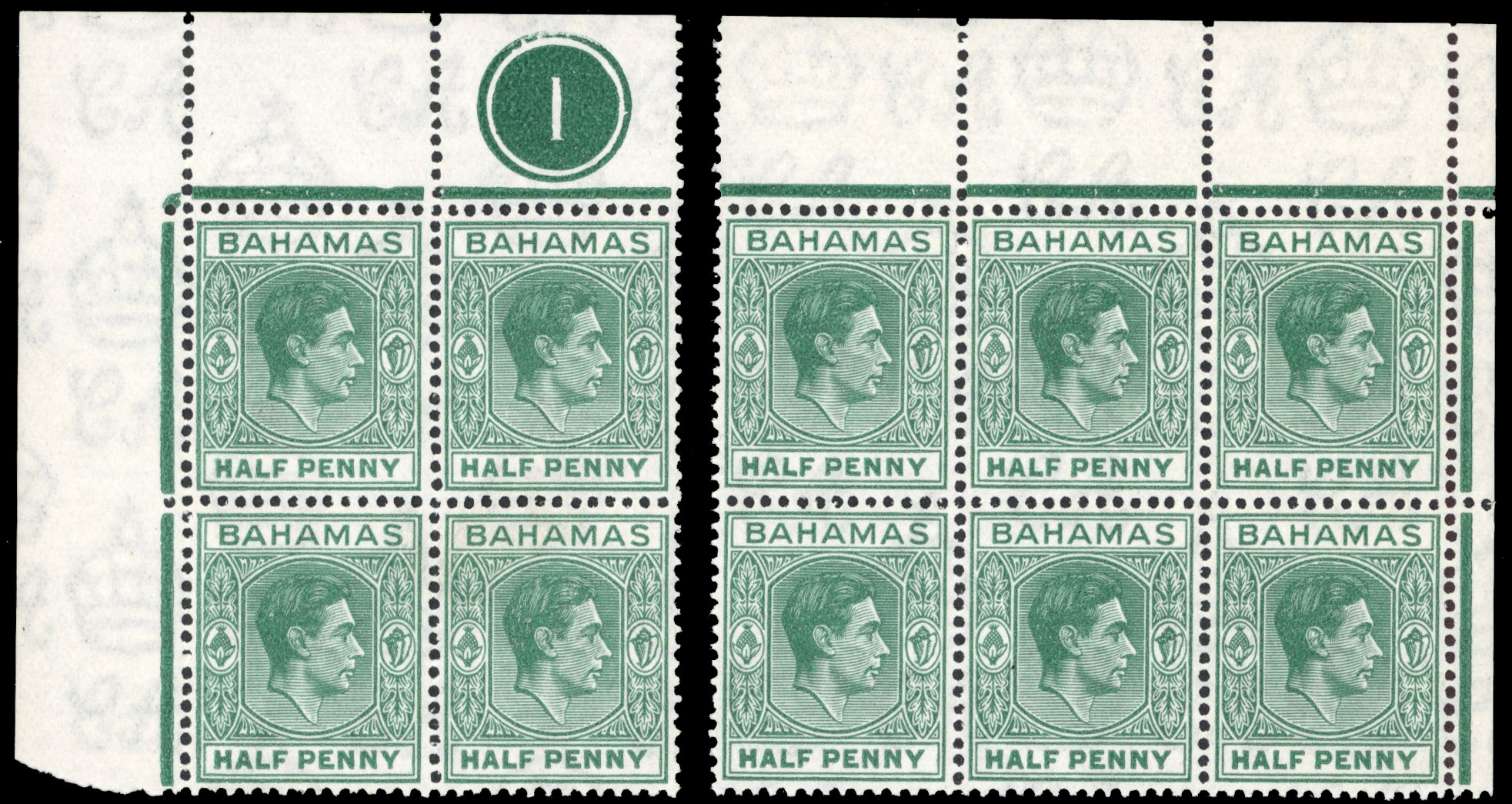 Bahamas SG 149d blocks mint